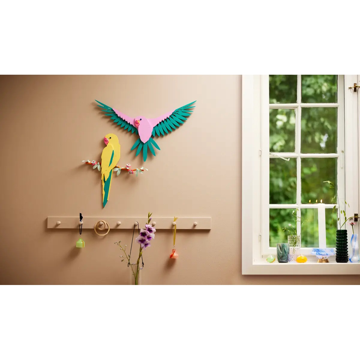 Конструктор LEGO Art Macaw Parrots 644 дет. - фото 7