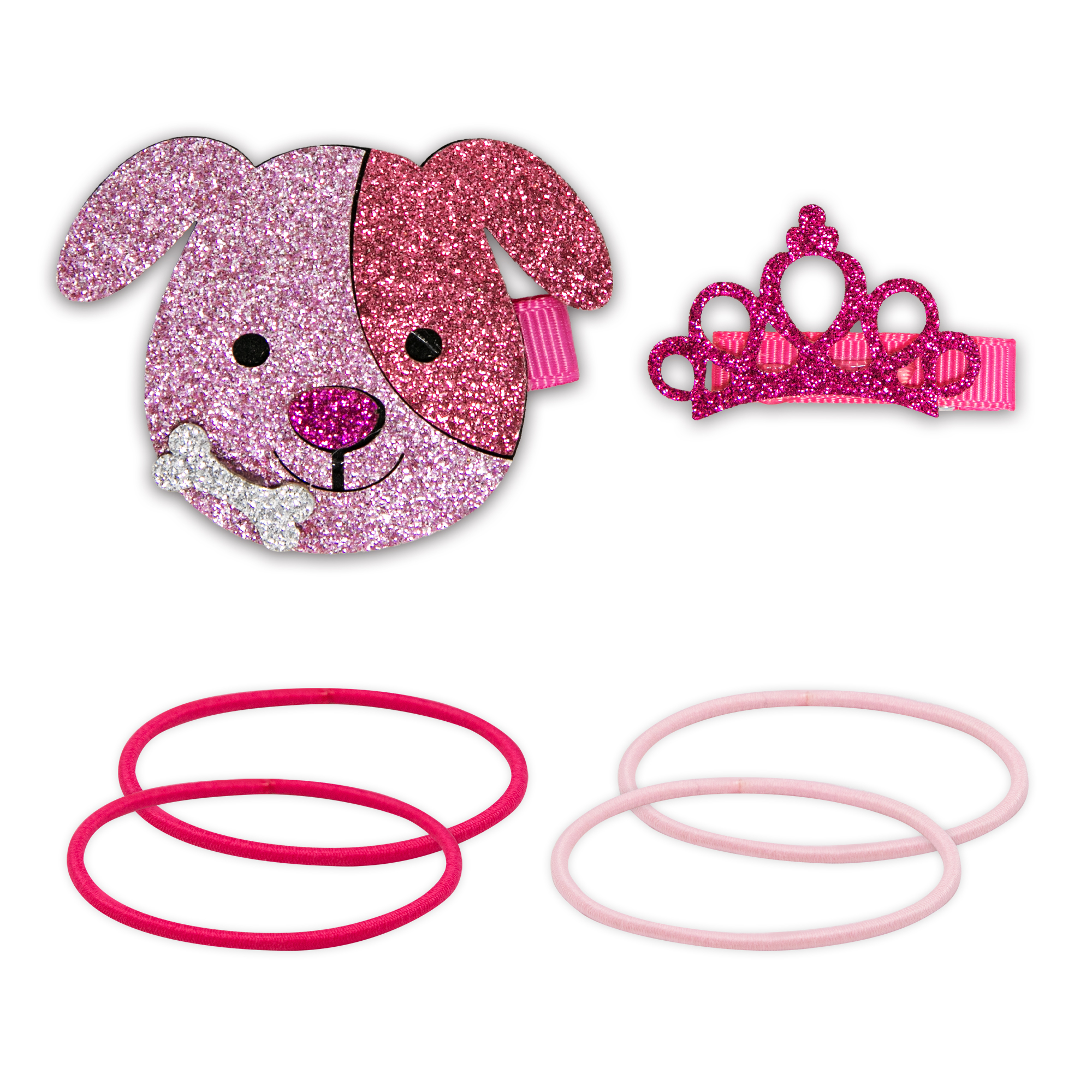 Набор аксессуаров B and H Щенок и Корона 6 шт. - фото 1