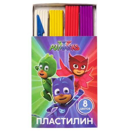 Пластилин Росмэн восковой 8 цв.