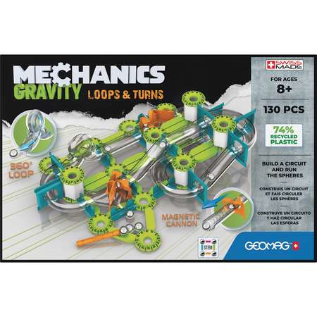 Конструктор Geomag магнитный 130 дет.