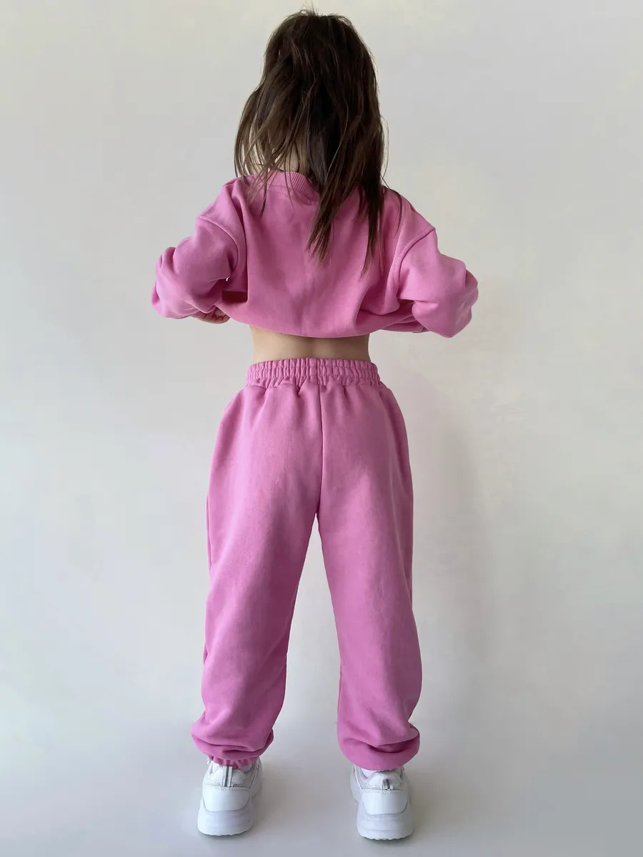Брюки ROOMY ESSENCE COMFYjog/pink - фото 9