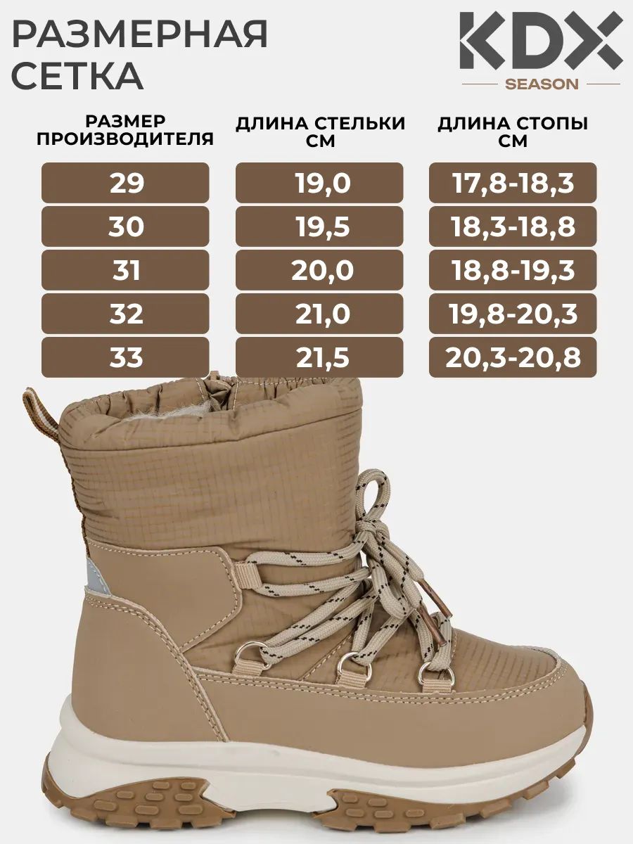 Дутики KDX FLFW-07 pink - фото 3