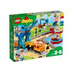 Конструктор LEGO DUPLO Грузовой поезд блочный