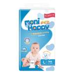 Подгузники Moni Happy ультратонкие L (9-14кг) 56 шт.