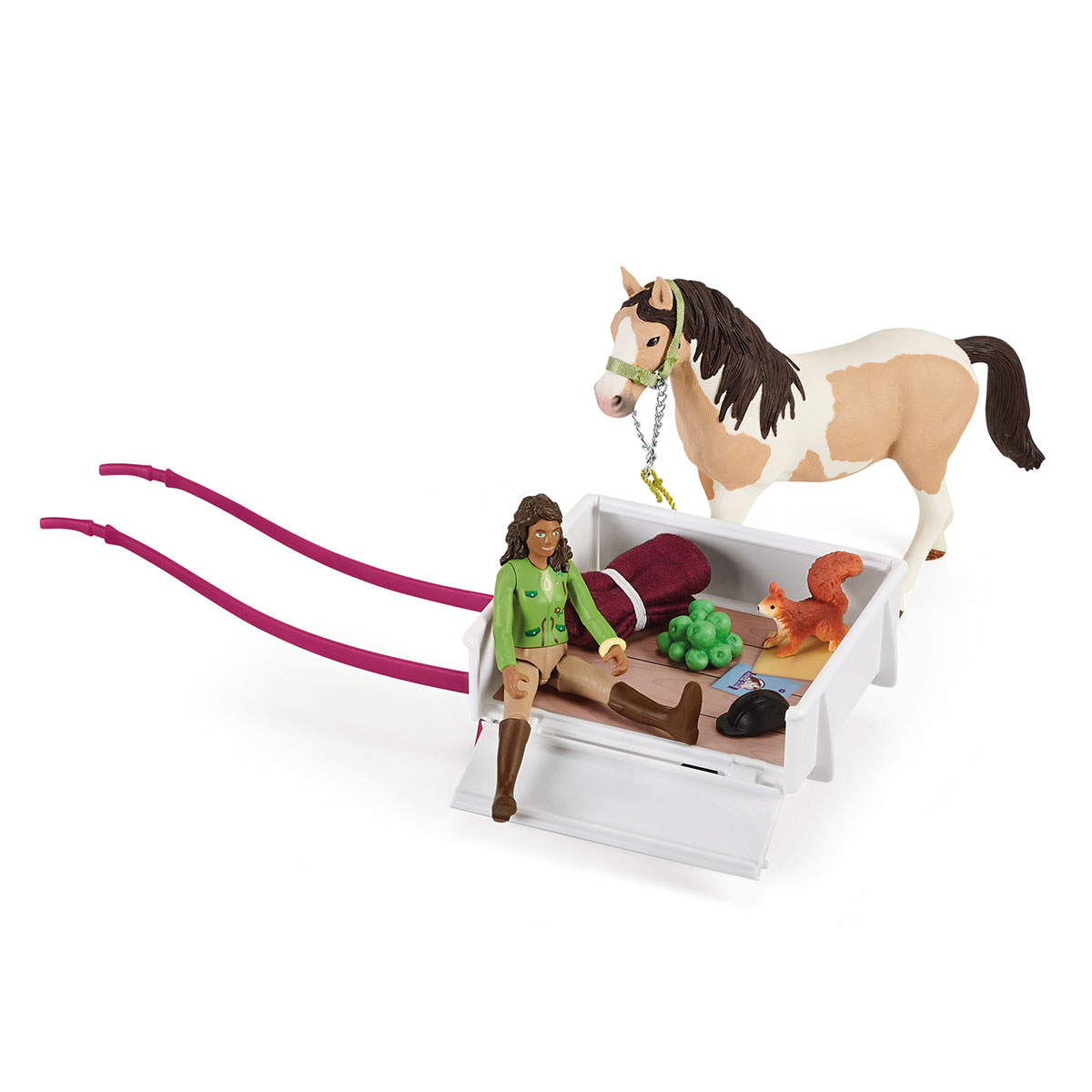 Игровой набор SCHLEICH Кэмпинг приключения Сары - фото 3