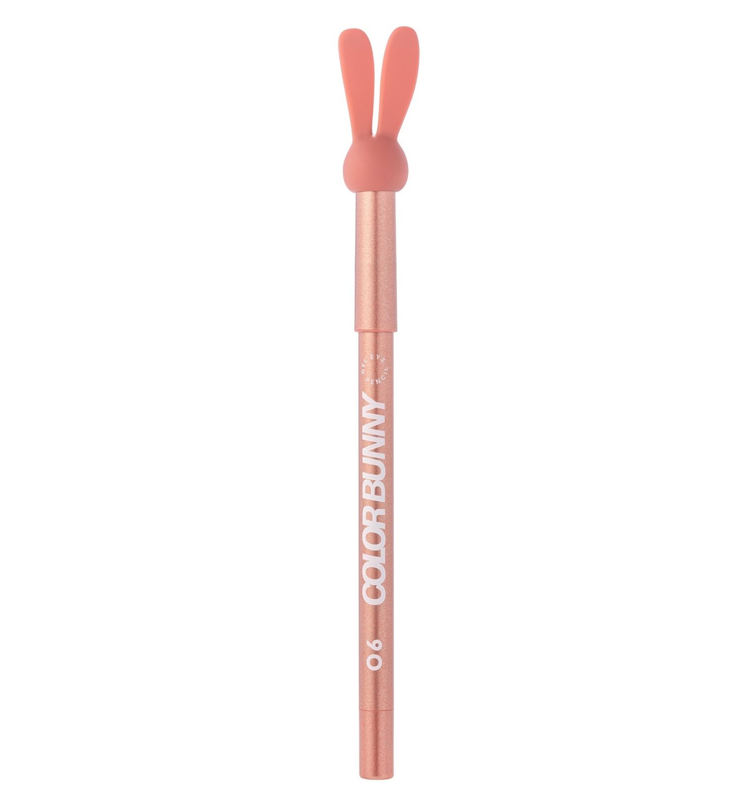 Карандаш для глаз Love Generation Color Bunny гелевый стойкий насыщенный тон 06 розовый с сияющими частицами 1.3г - фото 10
