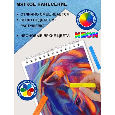 Пастель сухая ACMELIAE 12 шт.