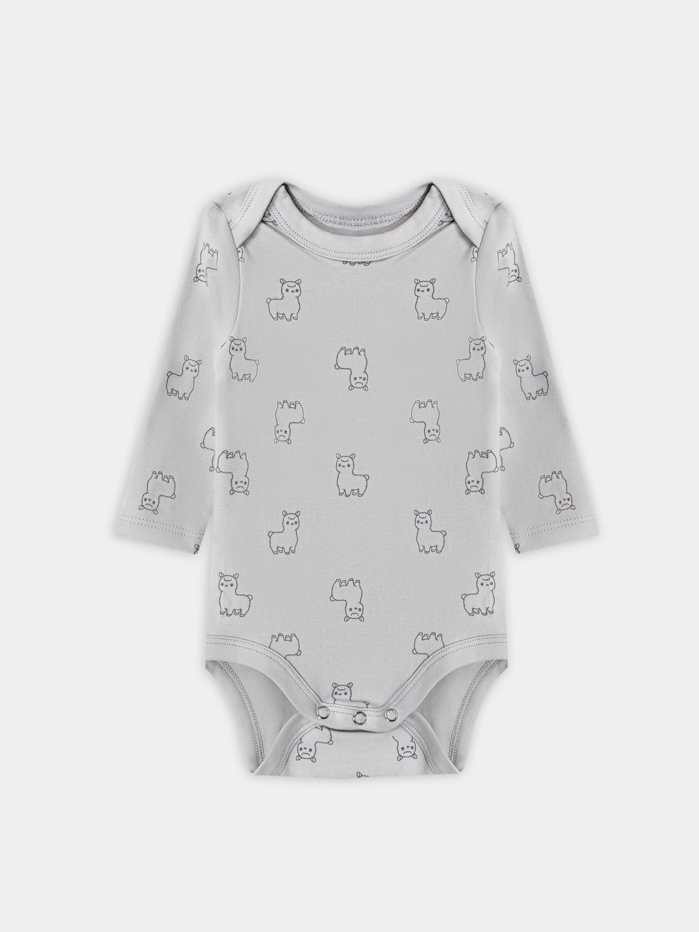 Боди 2 шт Mark Formelle (Марк Формэль) 13016-2/котики на розовом +альпаки на сером - фото 5