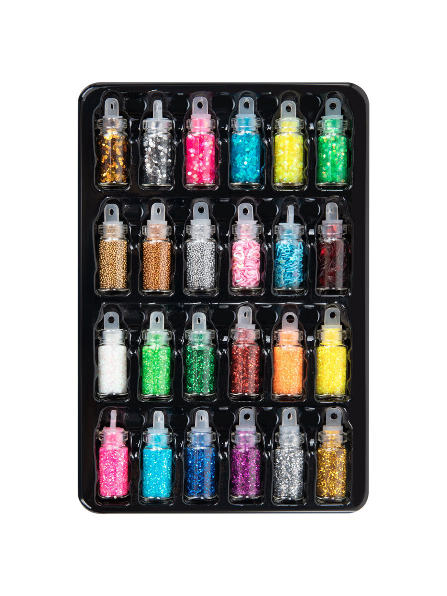 Набор для творчества Остров Сокровищ блестки 24 вида - фото 8