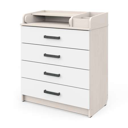 Пеленальный комод aton baby furniture Marvin бодега светлая белый
