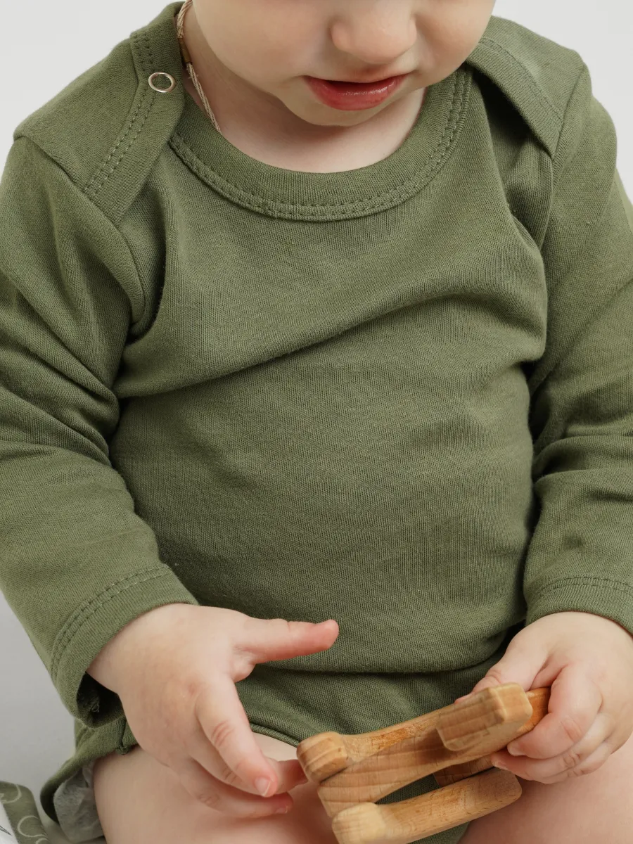 Боди 3 шт Супер Пупс нбр/3пр/боди/SK20хакилисточкиветочки - фото 20