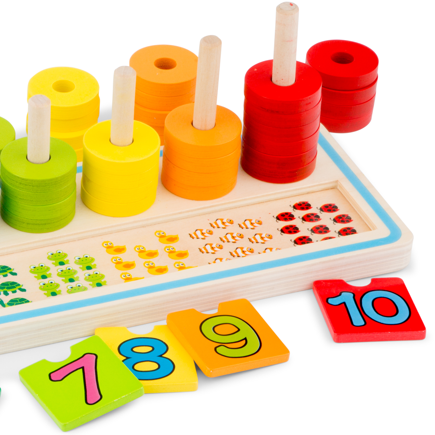 Игрушка New Classic Toys пирамидка - фото 3