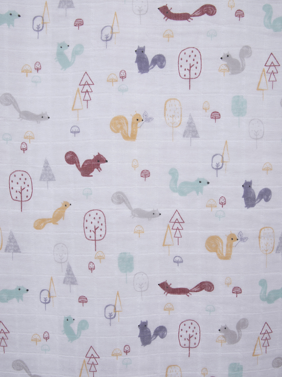 Пеленка муслиновая Baby Nice для новорожденных 120Х120 - фото 2