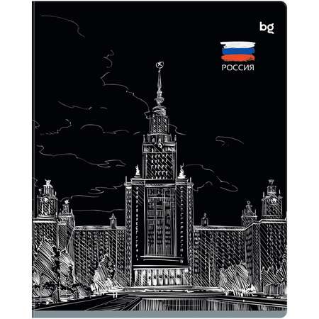 Общая тетрадь BG клетка 60 лист. в ассортименте