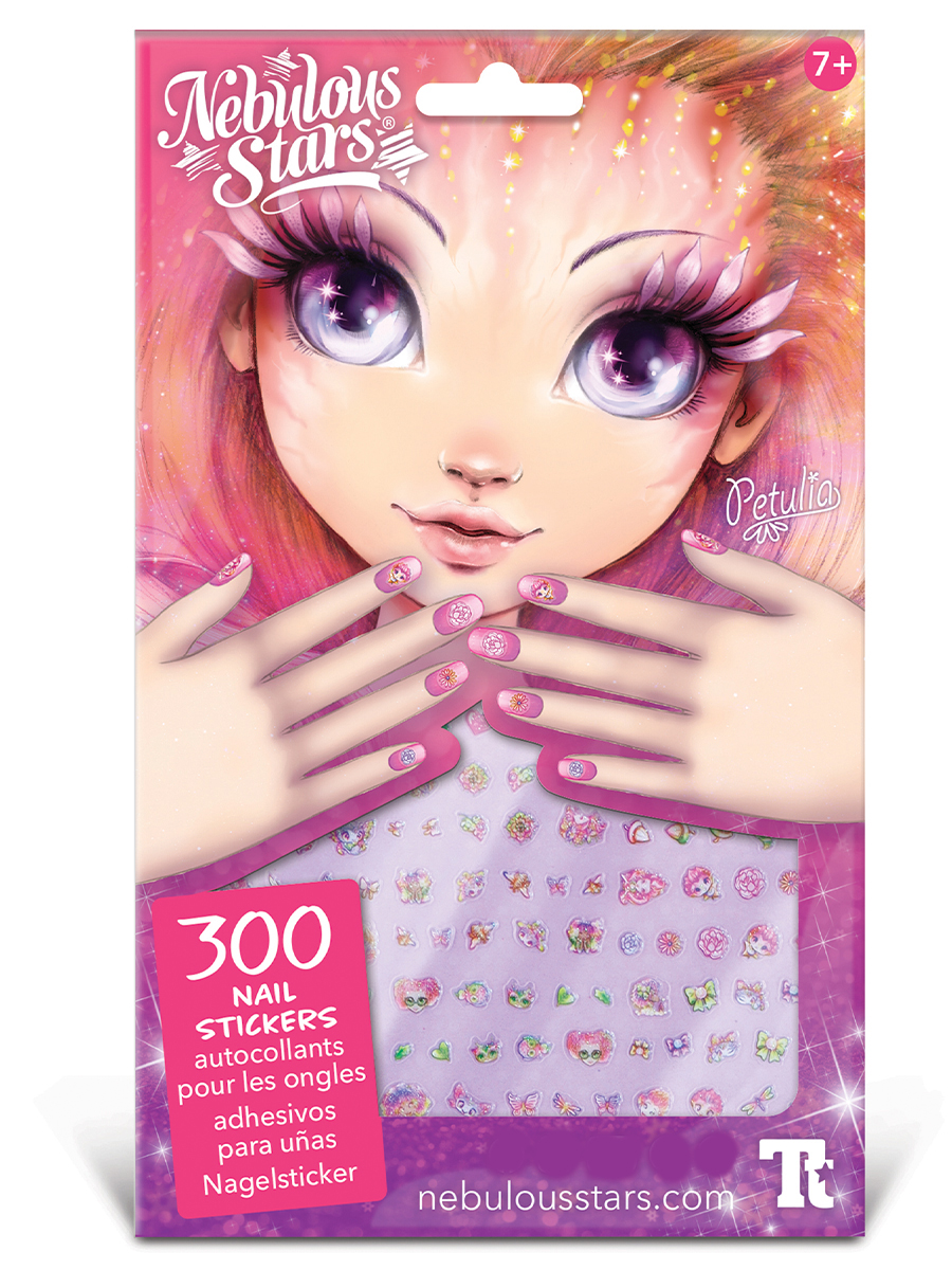 Набор наклеек для ногтей Nebulous Stars Петулия 300 шт 11459-2_NSDA - фото 2