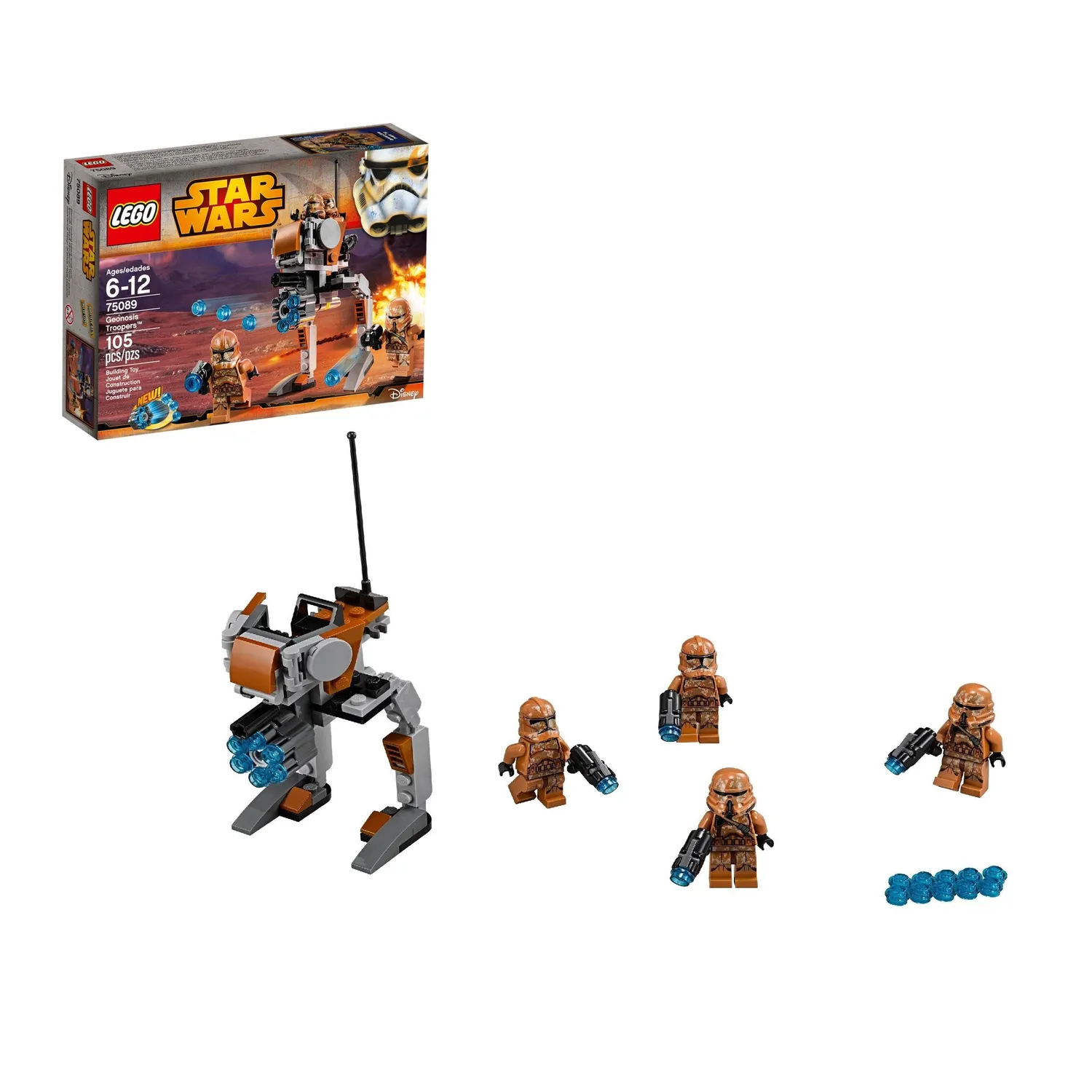Конструктор LEGO Star Wars 75089 89 дет. - фото 2