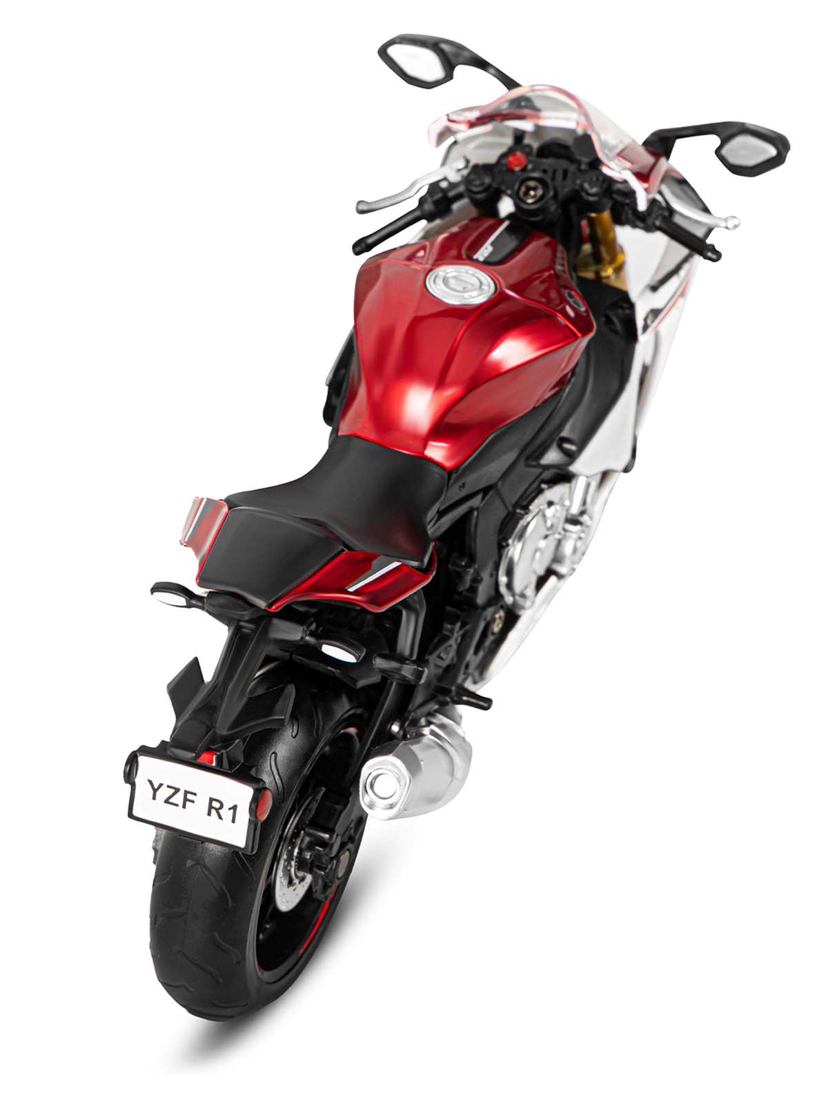 Мотоцикл АВТОпанорама Yamaha YZF R1 1:12 JB1251502 - фото 12