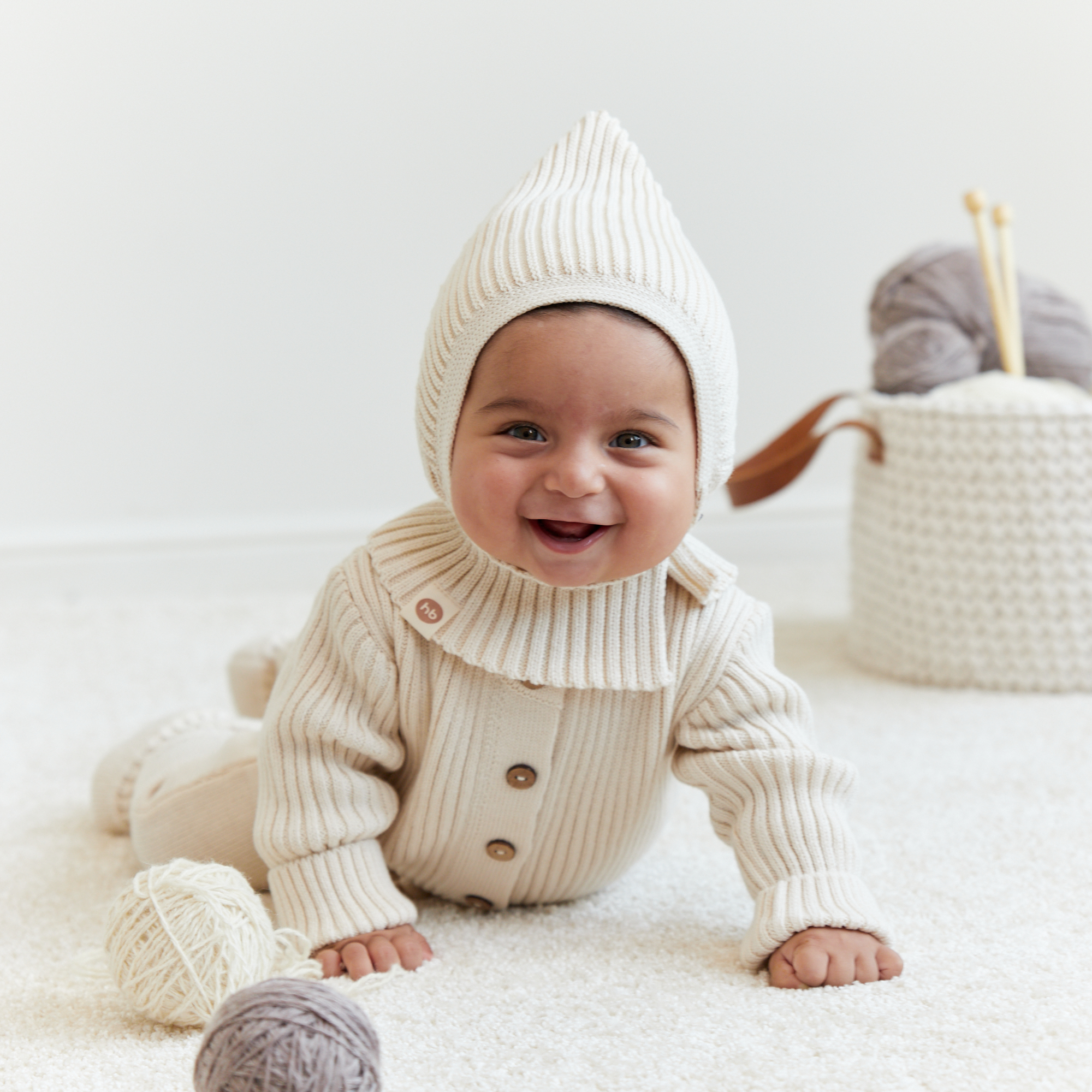 Кардиган Happy Baby 88515_milky - фото 12