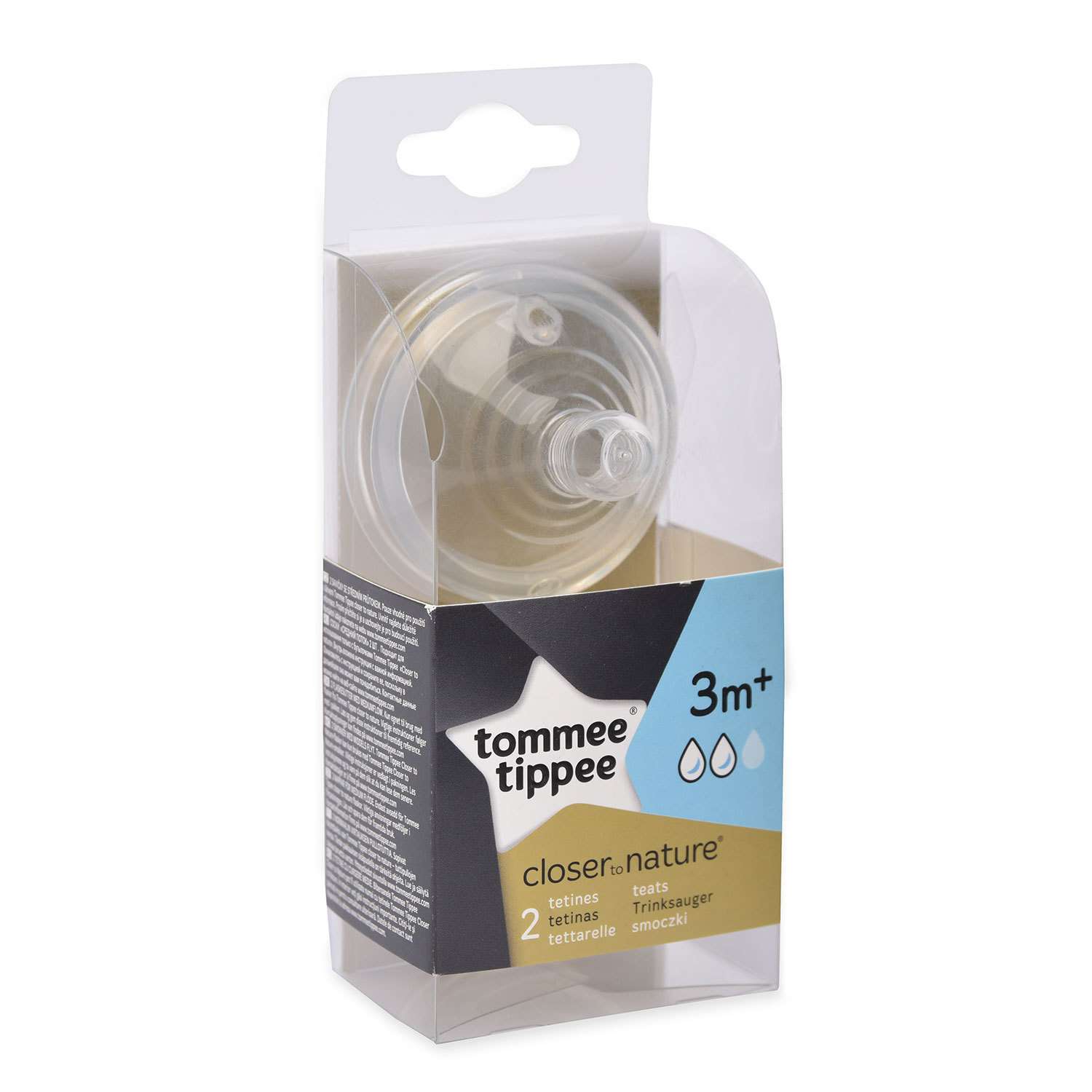 Соска Tommee tippee (средний поток) 2 шт. - фото 3