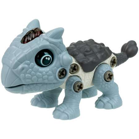 Конструктор 1TOY RoboLife Анкилозавр сборная игровая модель