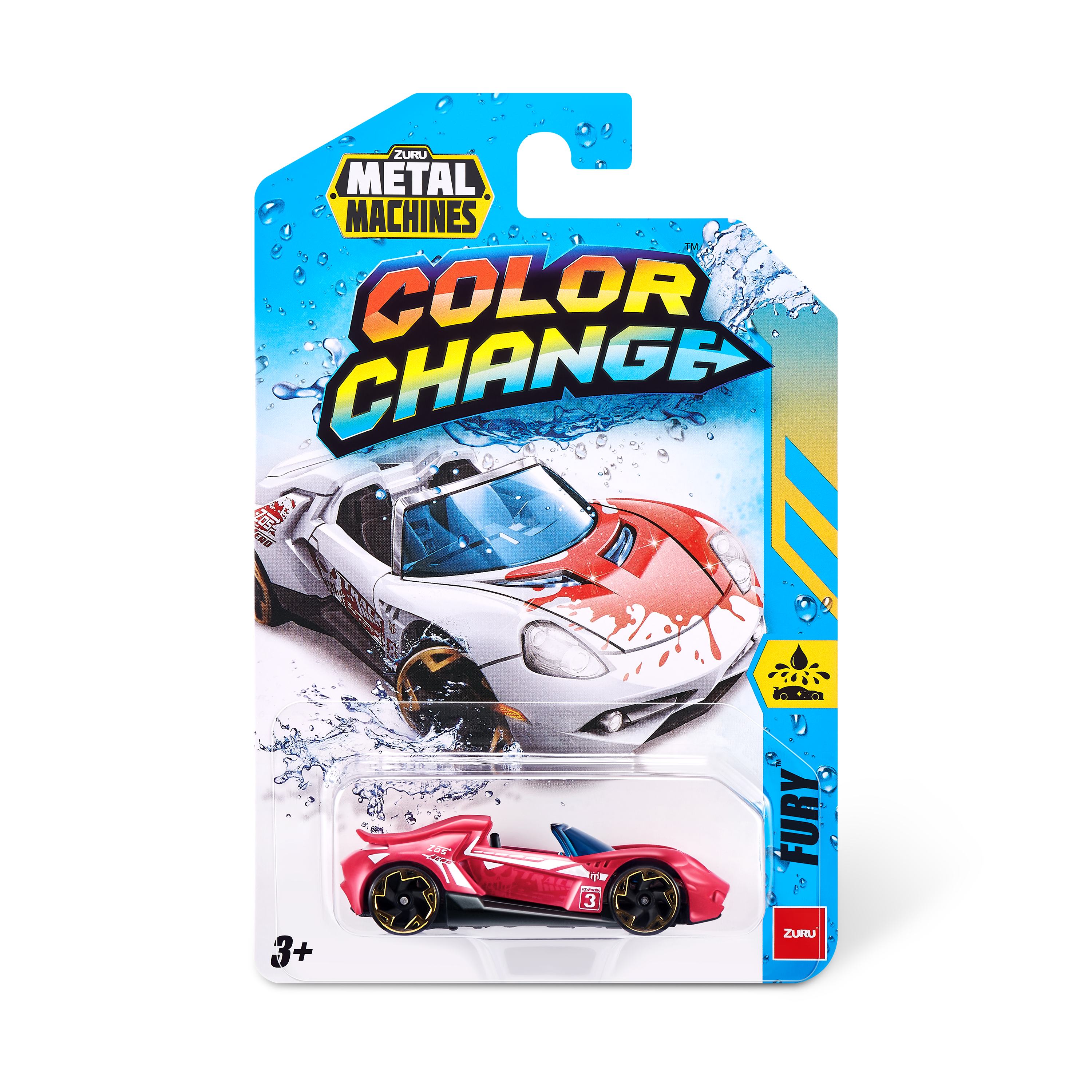 Автомобиль Metal Machines меняющий цвет 1:64 в ассортименте 67100 - фото 1
