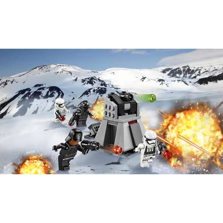 Конструктор LEGO Star Wars Боевой набор Первого Ордена блочный