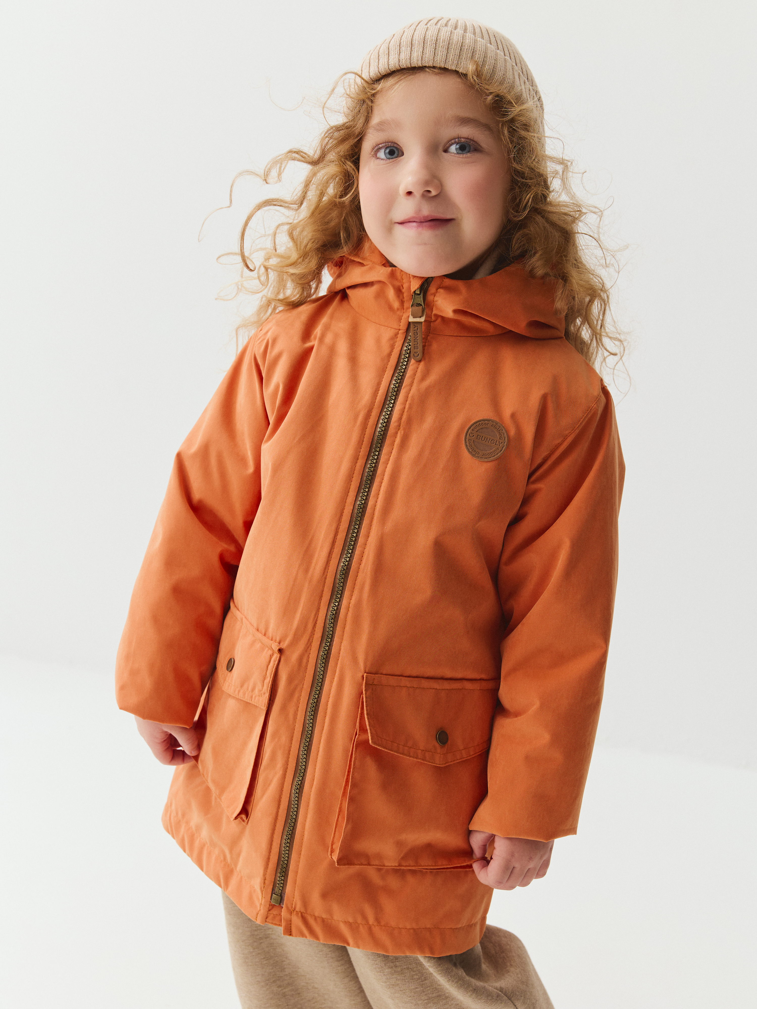 Парка BUNGLY 1R9356/Мандарин - фото 1