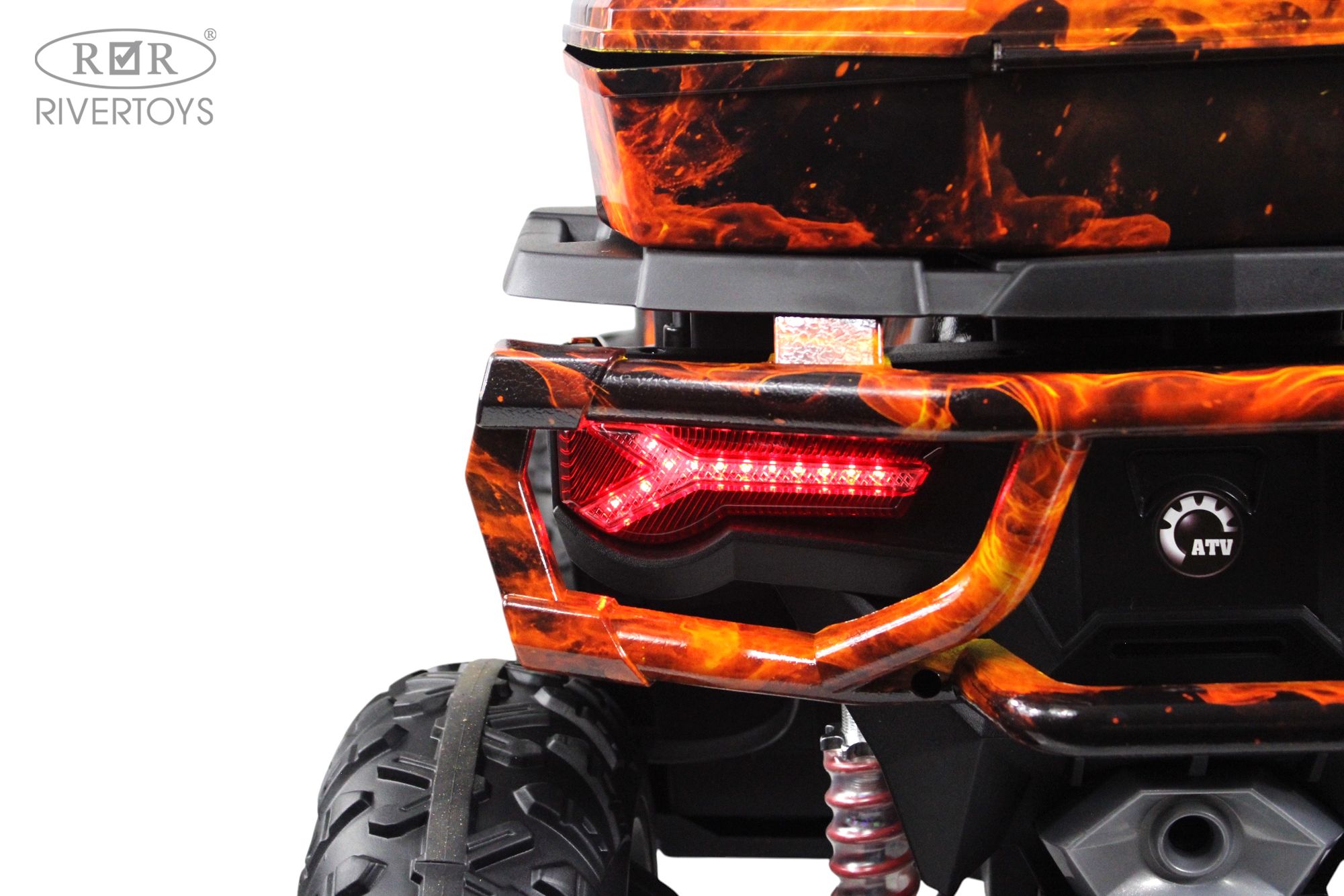 Электромобиль RIVERTOYS Z111ZZ-NEW-FIERY С пультом ДУ - фото 20