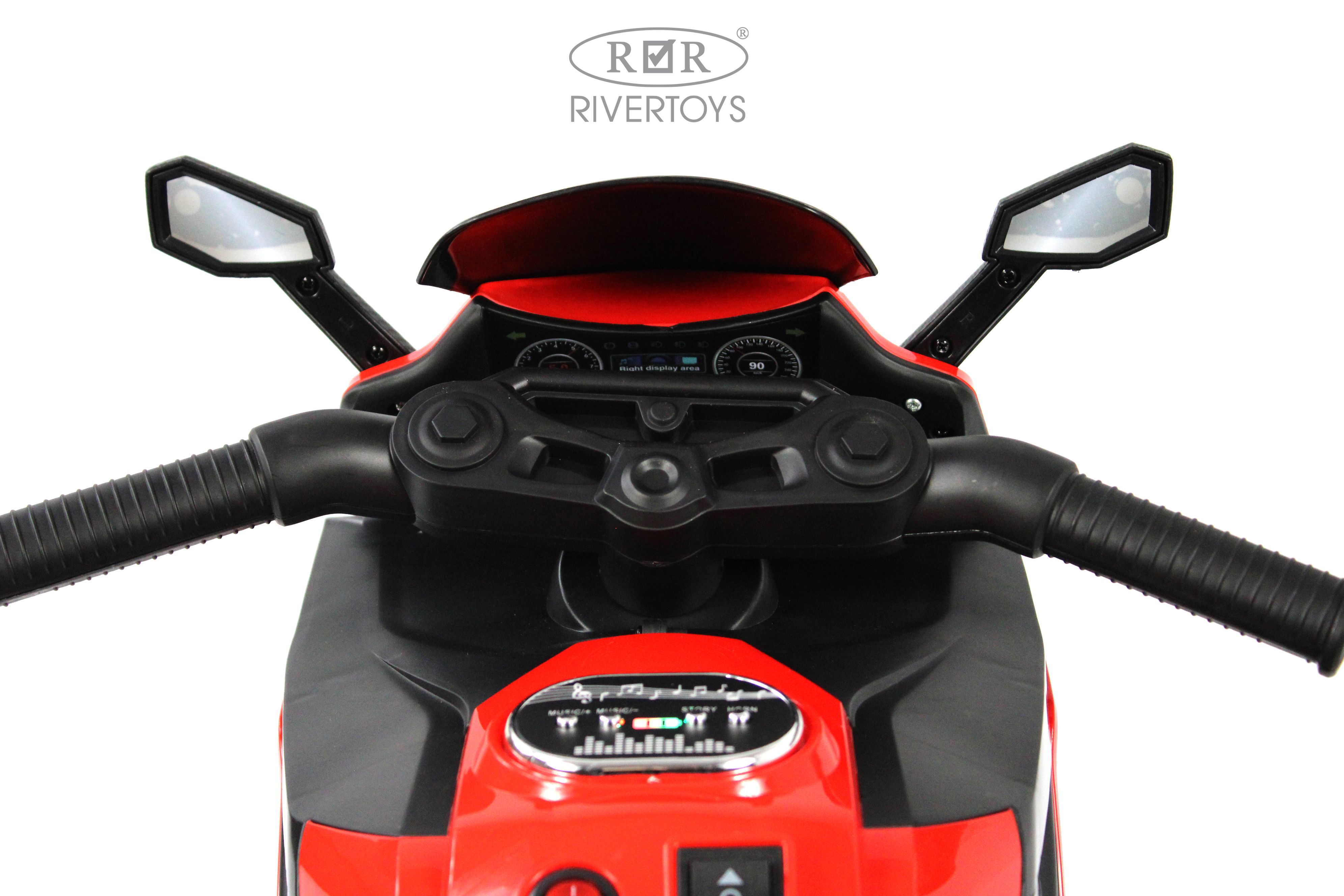 Электромобиль RIVERTOYS K002PX-RED - фото 14
