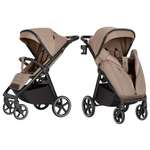 Коляска прогулочная Carrello Bravo SL Black Frame CRL-5520 бежевый