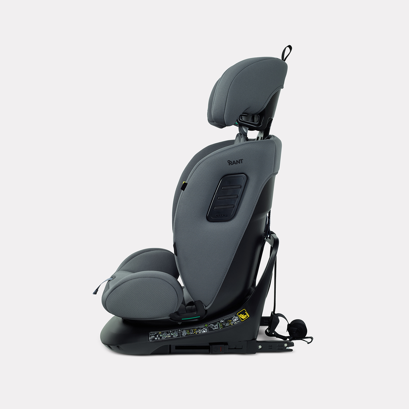 Автокресло Rant Skyline isofix Isofix 0+/1/2/3 (0-36 кг) серый - фото 6
