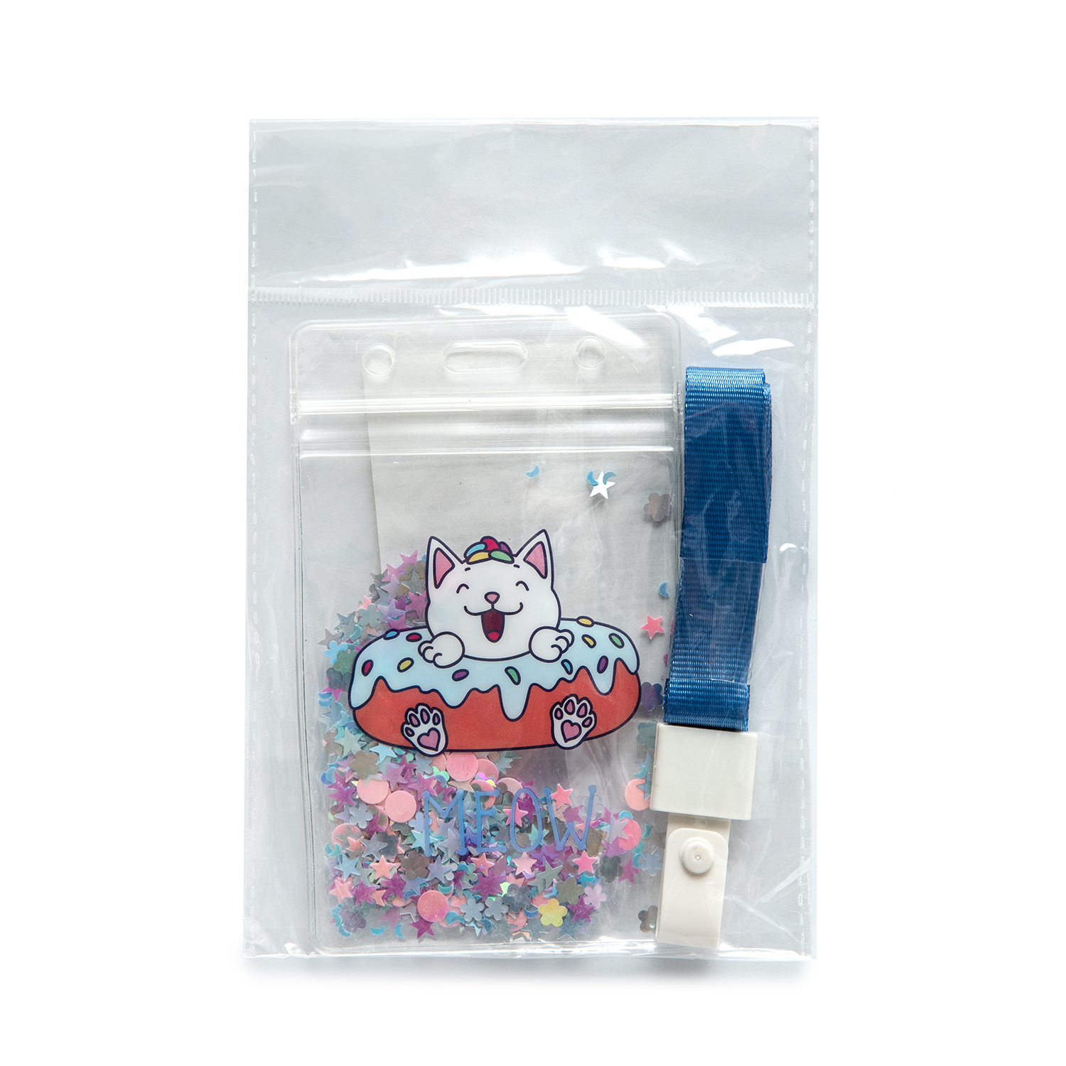 Бейдж Munaby с блестками - фото 3