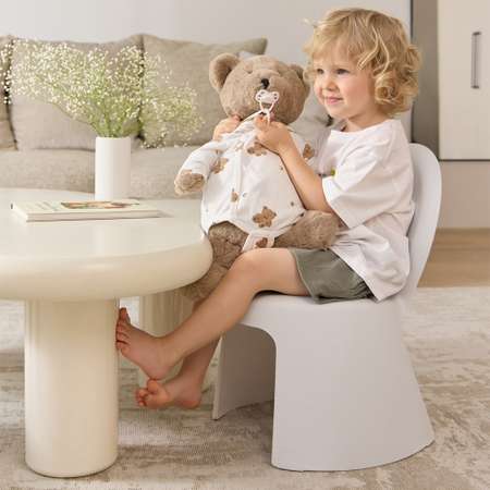 Стул детский пластиковый Happy Baby Pico белый