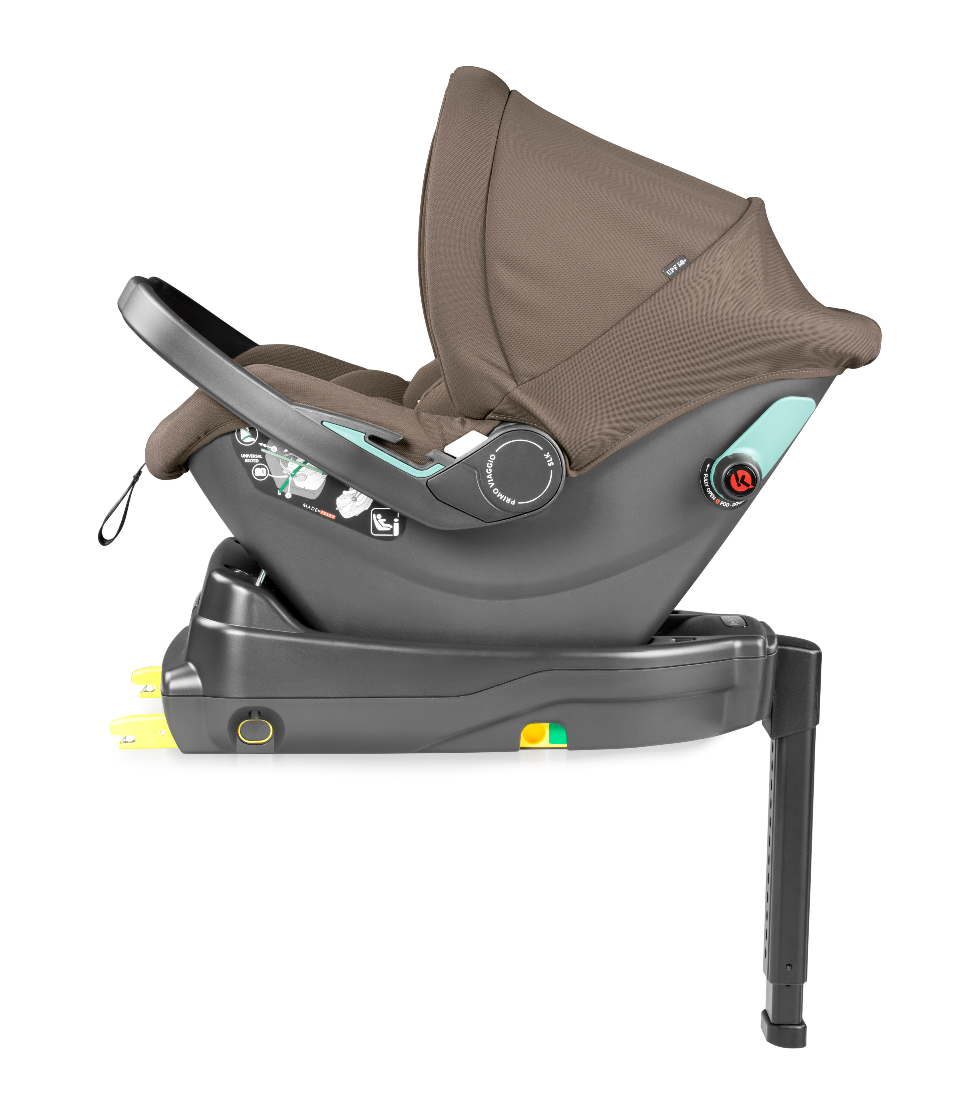 Автокресло Peg-Perego SLK 0 (0 -13 кг) бежевый - фото 5