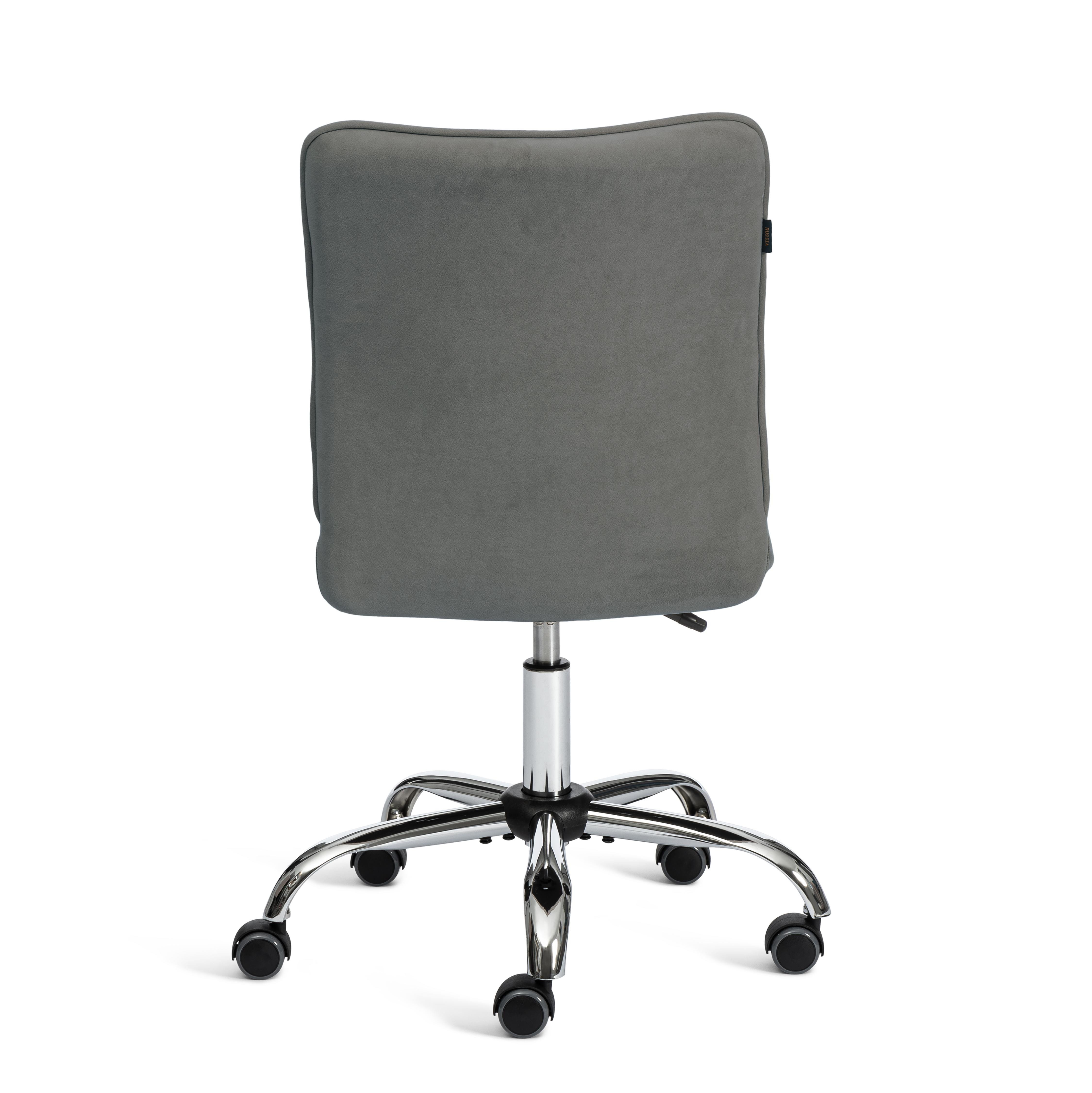 Компьютерное кресло TETCHAIR флок серый - фото 11