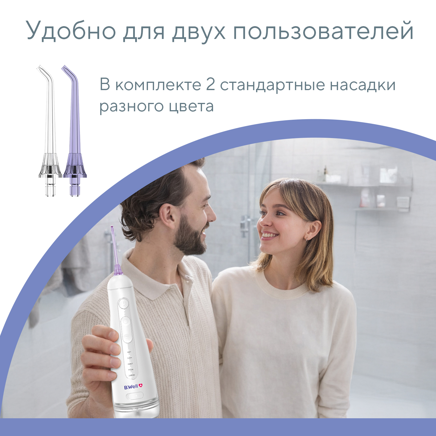 Ирригатор B.Well импульсный 20 реж. - фото 10