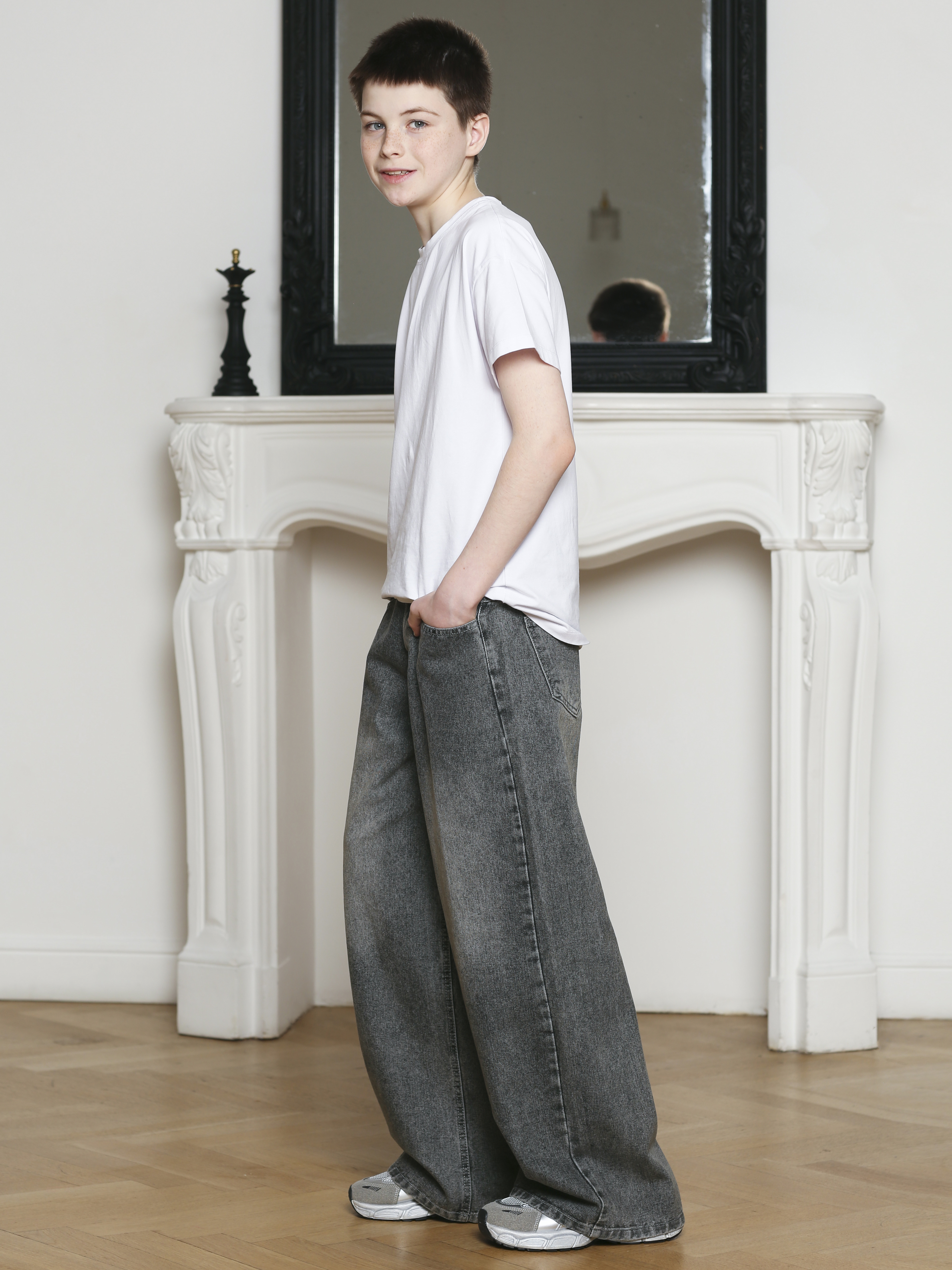 Джинсы-трубы СИНИЙ МИР R110-IL - фото 15