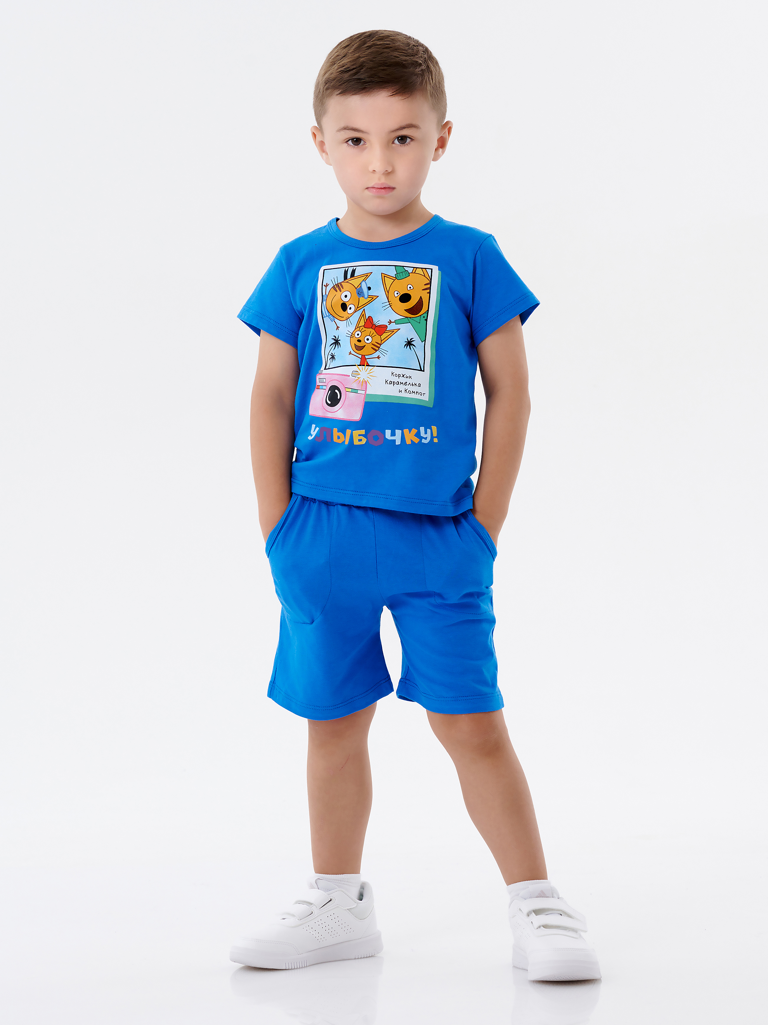 Пижама КрутышОк К-035 васильковый - фото 9