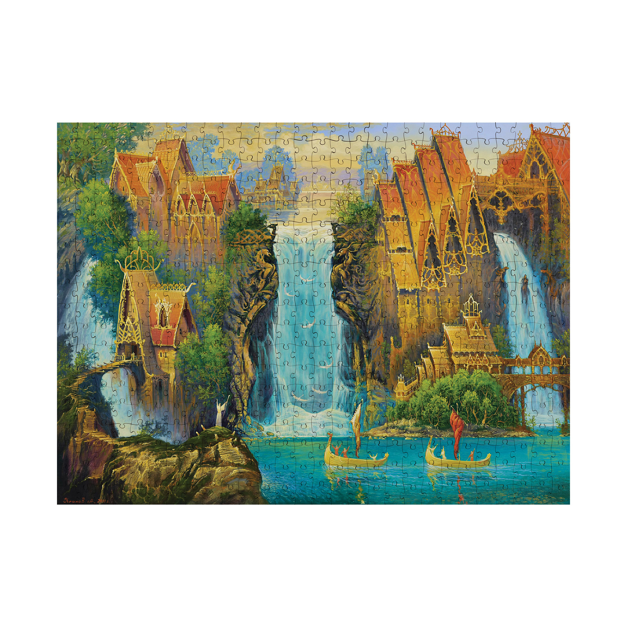 Пазл Collaba puzzle деревянный - фото 9