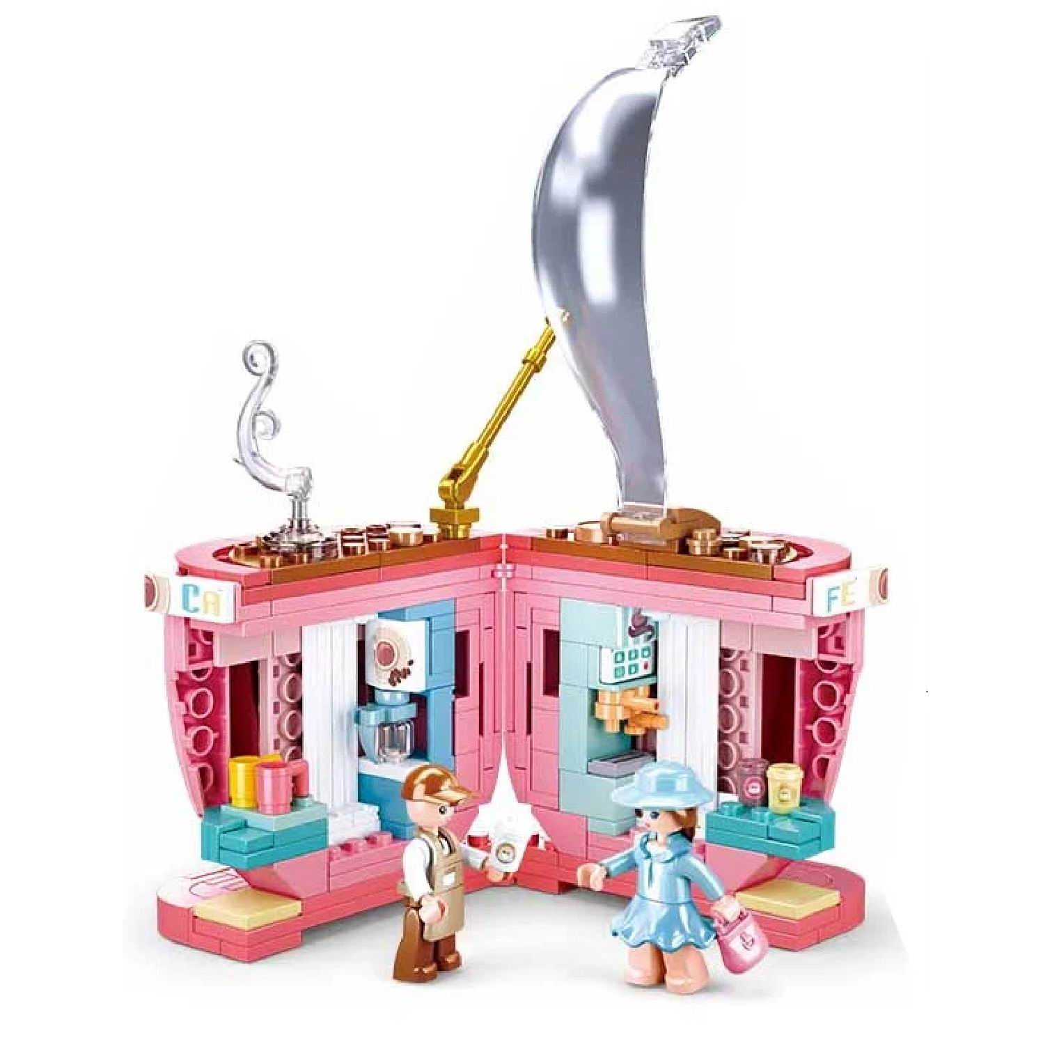 Конструктор SLUBAN Мини-кафе Кофейня - фото 4