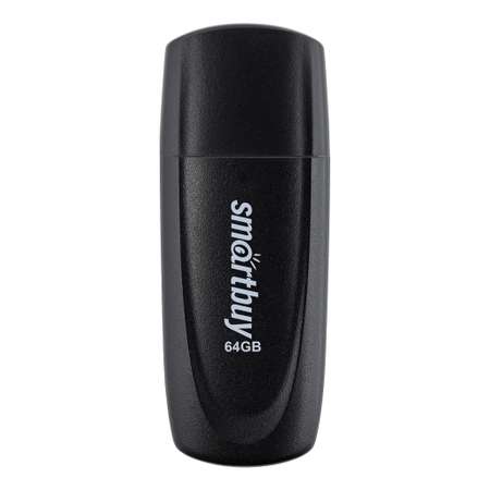 Флеш-накопитель Smartbuy USB 2.0 64GB Scout черный