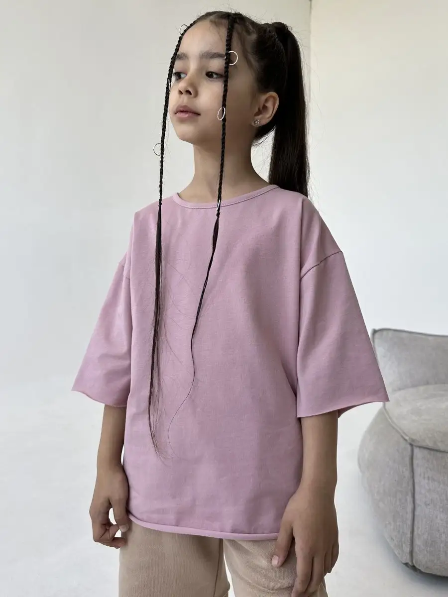 Футболка ROOMY ESSENCE BASICshirt/pwpink - фото 1