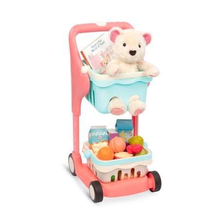 Игровой набор Battat тележки и корзинки