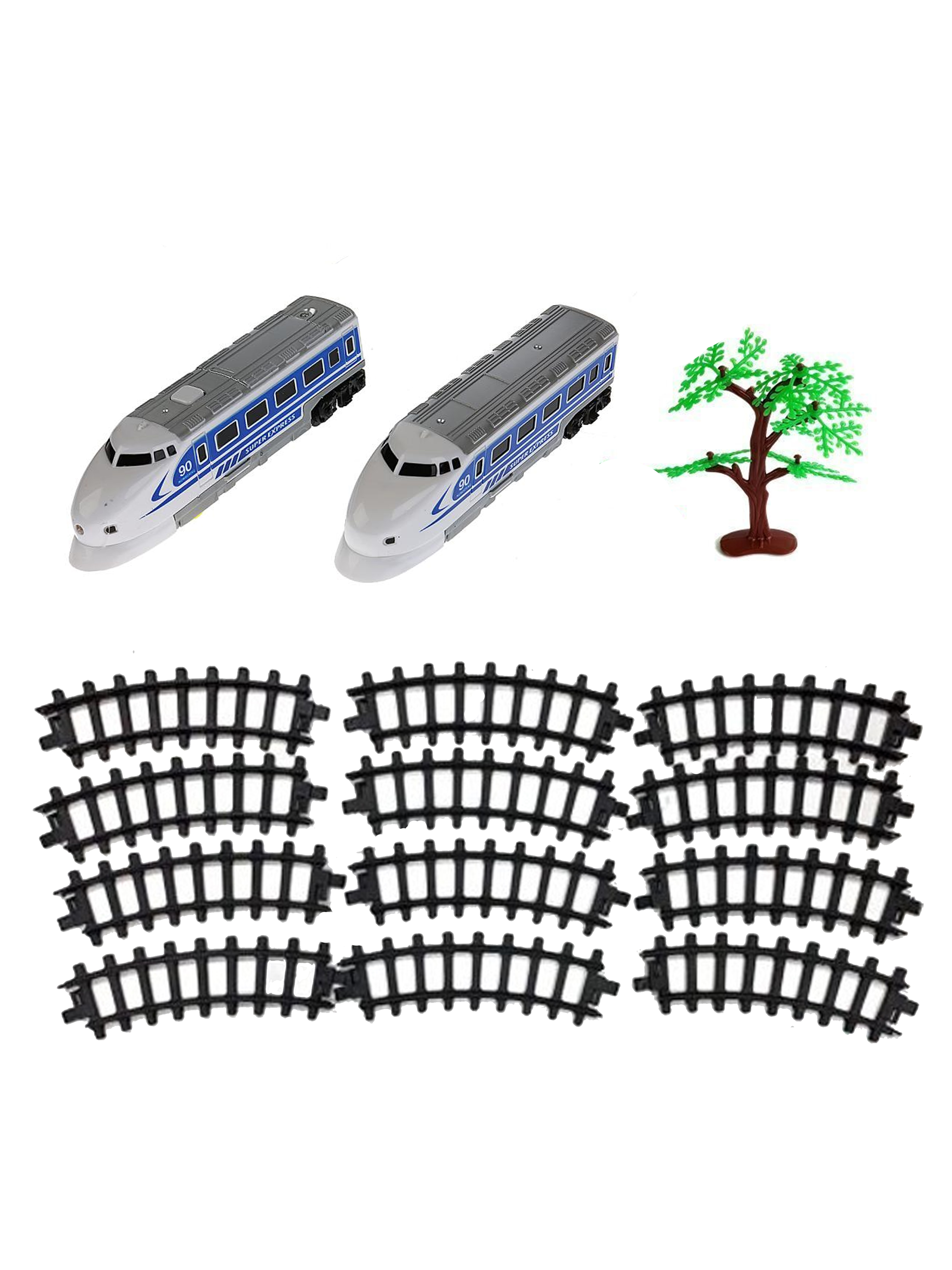 Набор железнодорожный Наша Игрушка 70 см 640801 - фото 2