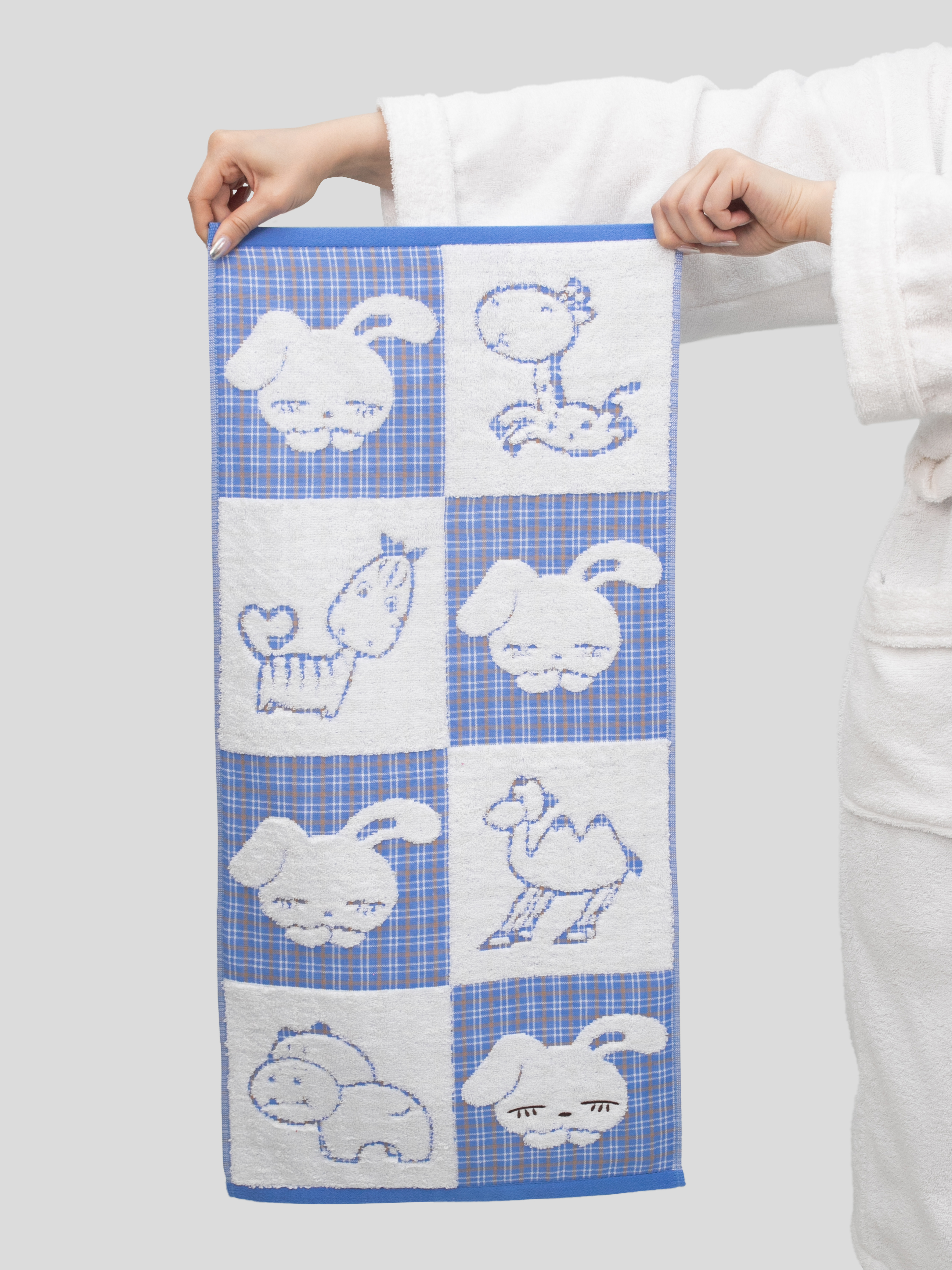 Полотенце Wellness ЗОО_1-55 Набор_2 34 x 76 см 2 шт. - фото 8