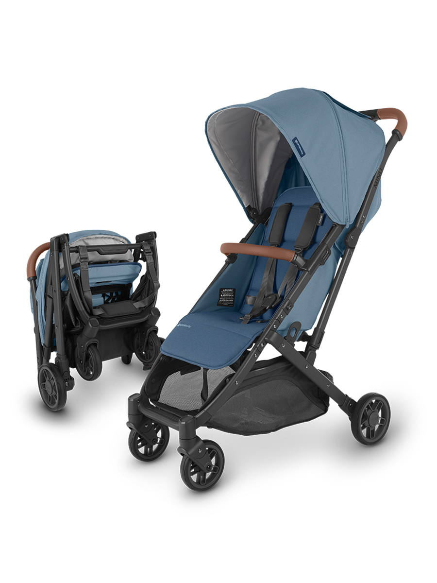 Коляска прогулочная UPPAbaby MINU V2 голубой - фото 2