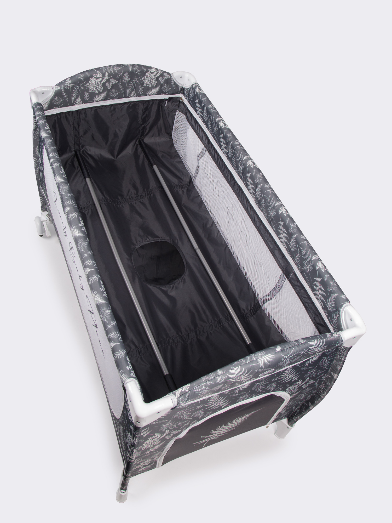 Манеж кровать Amarobaby Happy Place Leaves AMARO-26HPL/11 - фото 17