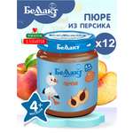 Пюре фруктовое Беллакт персиковое 100 г х 12 шт
