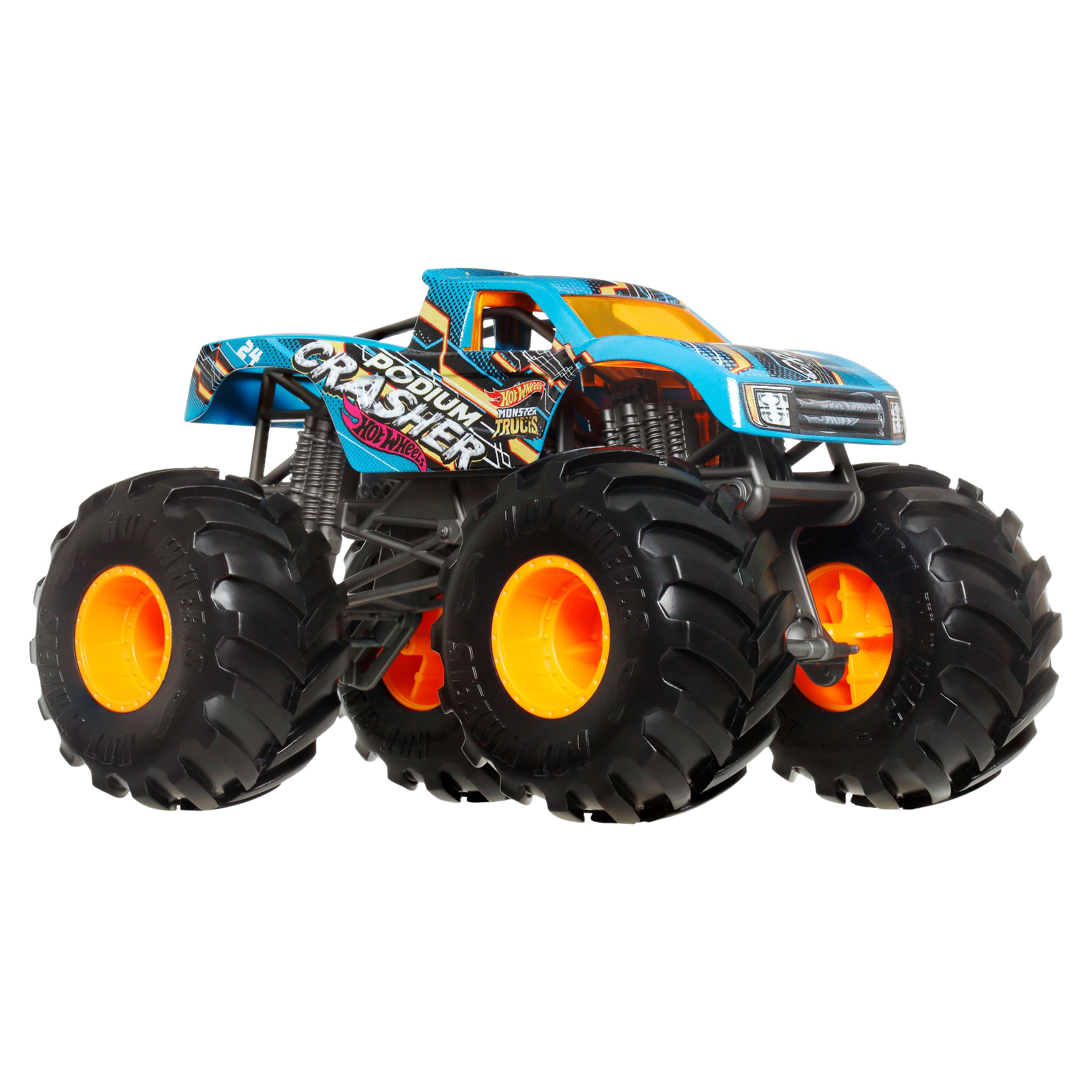Монстр-трак Hot Wheels Monster Trucks 1:24 FYJ83/JDR15 - фото 1