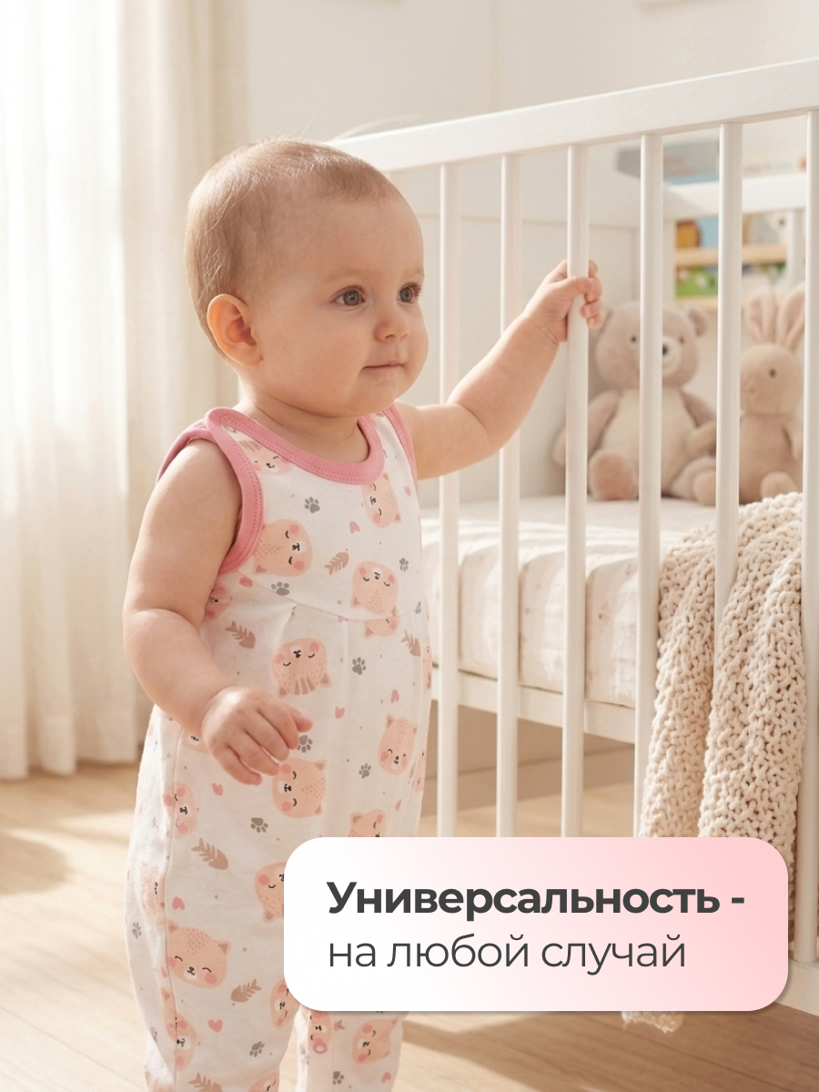 Полукомбинезон 2 шт Эскимо 33-3178 - фото 7